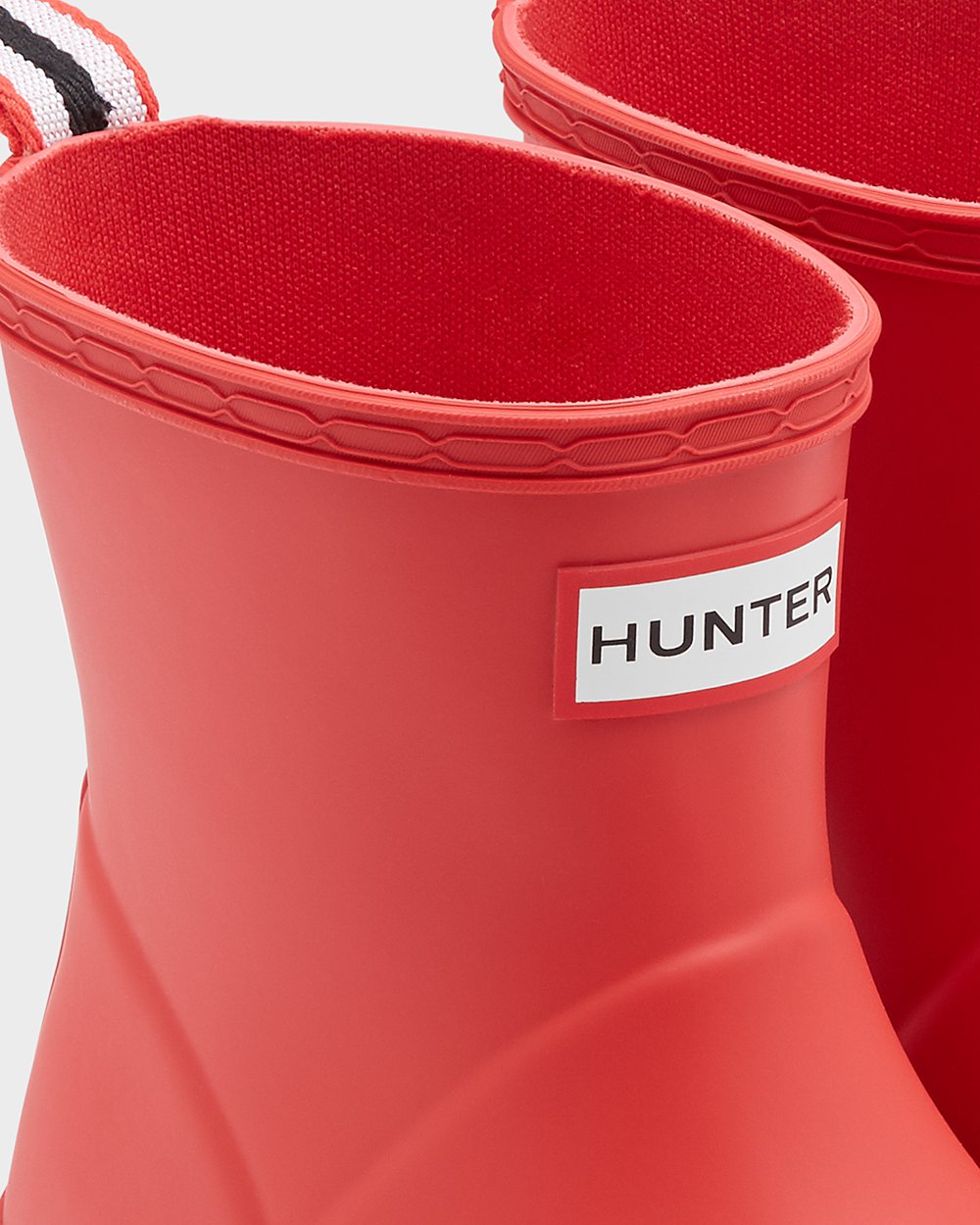 Women Hunter Original Short Rain | Play Boots Red | NZ-4351-AVGR